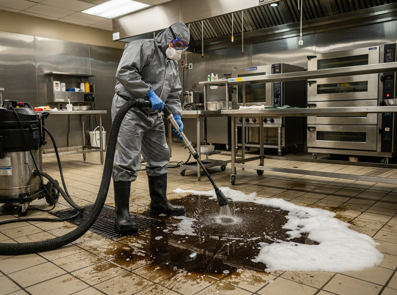 Restaurant & Commercial Kitchen Sewage Cleanup in Roswell, NM